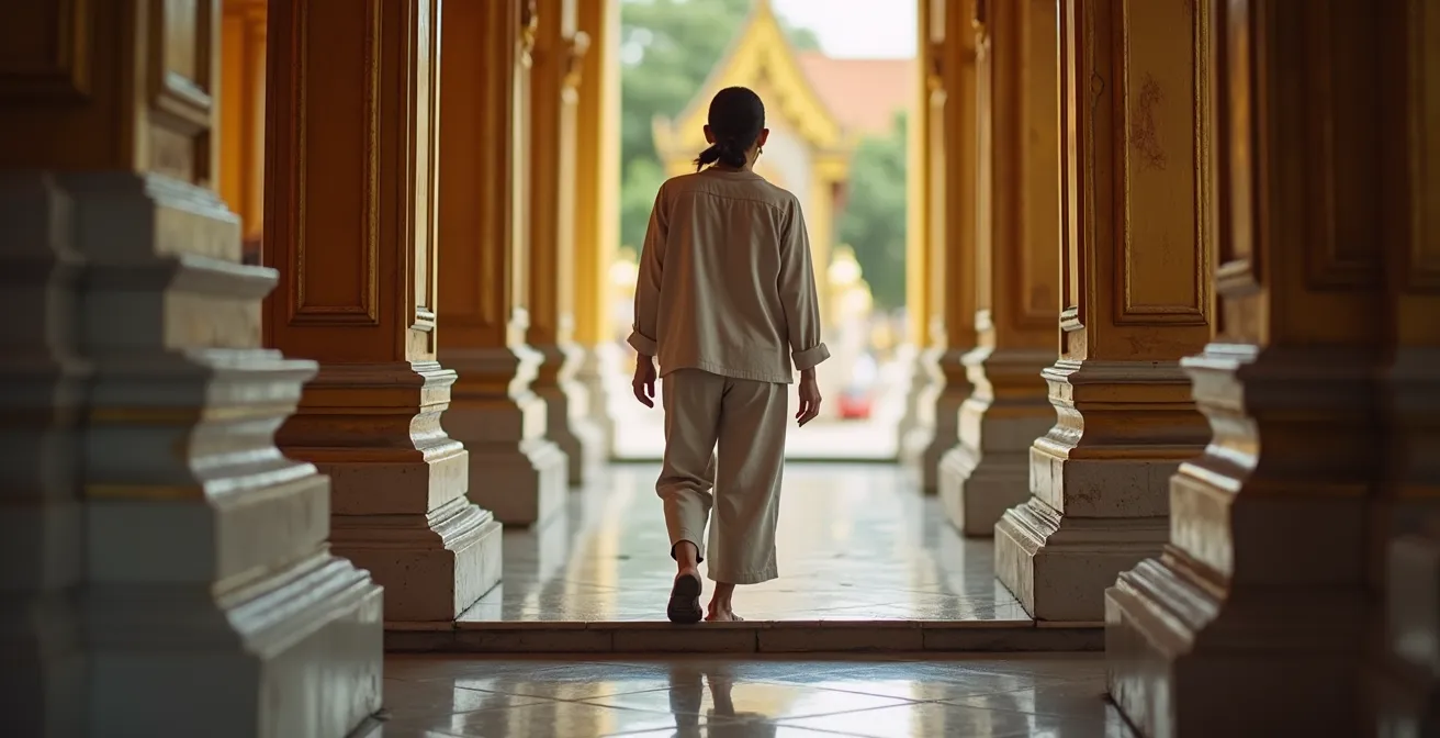 Vêtements appropriés pour visiter les temples en Thaïlande alliant respect et confort